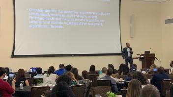 Dr. Denzil Streete's keynote at AGS 2023