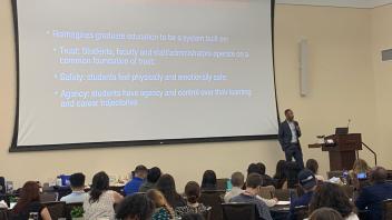 Dr. Denzil Streete's keynote at AGS 2023