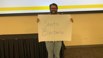 Attendee from UC Santa Barbara!