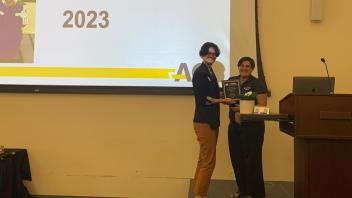 Alyssa Parsons receives the Outstanding GPC Award! 
