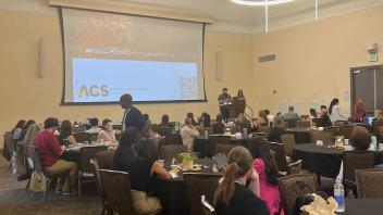 Ryan Gorsiski and Diana Bond open AGS 2023. 